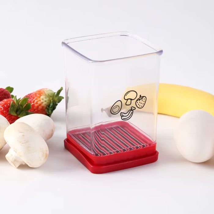 Speed Slicer Cross Border New Product Multi Functional Home Kitchen with Push Plate Fruit and Vegetable Quick Slicer