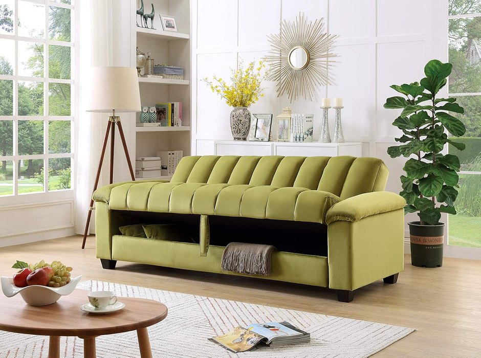 Sofabed, Green