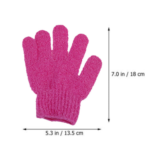 Exfoliating Shower Gloves Body Cleaning Scrub Mitt Rub Dead Skin Removal Peeling Exfoliating Face Brush