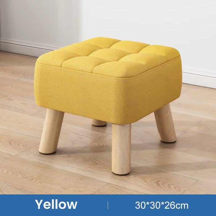 Ottoman Foot Rest Stool Hallway Ottoman Home Decor Furniture Stool Small Wooden Stools Sofa Ottomans Foot Rest Stools