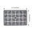 Sink Protectors for Kitchen Sink,Sink Mat,Grid Silicone Kitchen Sink Mat for Bottom of Stainless Steel Sink,Heat Resistant Mat