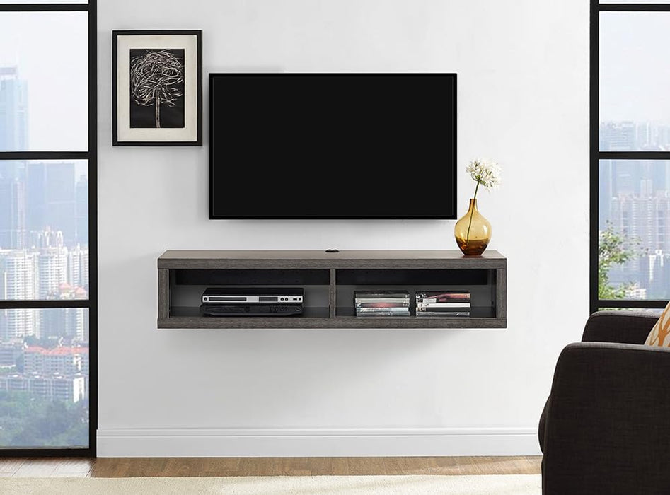 Floating TV Console, 48", Skyline Walnut