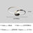 Modern LED Ceiling Light for Living Room Dining Room Hall Bedroom Dimming Luxury Chandelier Indoor Decor Lighting Fixture Luster