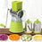 Manual Rotary Grater for Vegetable Cutter Potato Slicer Mandoline Multifunctional Vegetable Chopper Kitchen Accessorie Tools