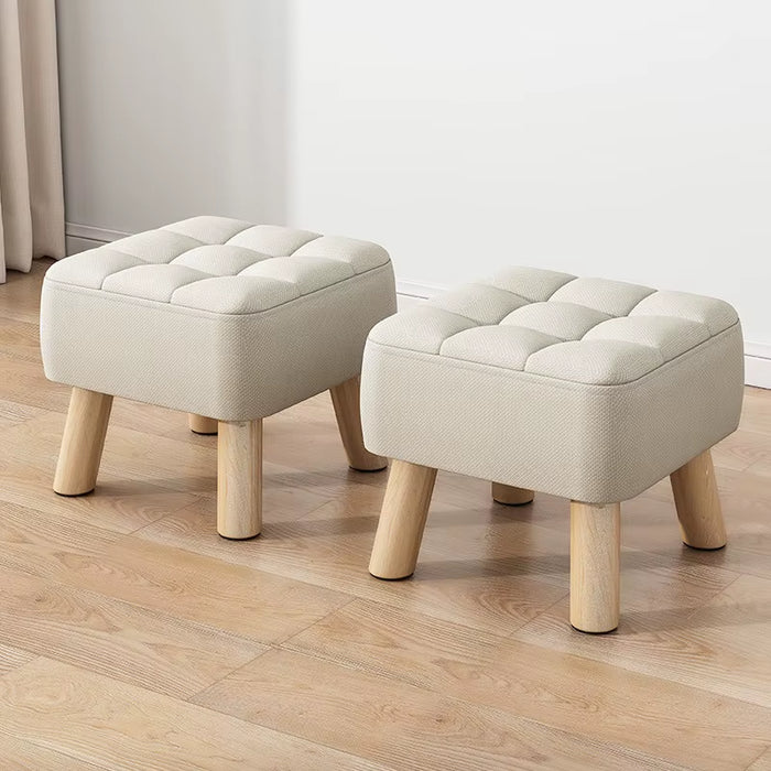 Ottoman Foot Rest Stool Hallway Ottoman Home Decor Furniture Stool Small Wooden Stools Sofa Ottomans Foot Rest Stools
