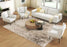 89 Inch Sofa, 3 Chairs and Sofa Set, Sofa Couch with Extra Deep Seats, White Corduroy