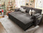 Sofa Bed, Sleeper Sofa with Storage Chaise-2 in 1 Pull Out Couch Bed for Living Room, Sectional Couch with Pull Out Bed Gray