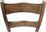 Best Master Alice Polyester Fabric Dining Side Chair in Vintage Brown (Set of 2)