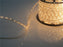 110V 2-Wire Waterproof LED Rope Light Kit for Versatile Outdoor Background and Decorative Lighting (Warm White, 150 Feet)