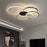 Modern LED Ceiling Light for Living Room Dining Room Hall Bedroom Dimming Luxury Chandelier Indoor Decor Lighting Fixture Luster